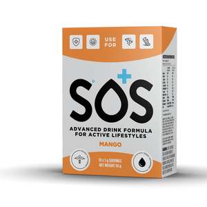 Diarrhoea: SOS Oral Rehydration Mango 10pk