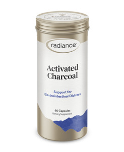 Diarrhoea: Radiance Activated Charcoal 60Cap