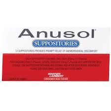 Haemorroid: Anusol Suppositories 12