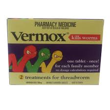 Worming: Vermox 100mg 2s