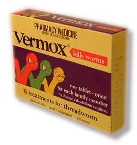Worming: Vermox 100mg 6s
