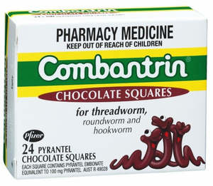 Combantrin Chocolate Squares 24s