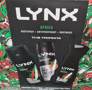 Gift Sets: LYNX Africa Trio Gift Set 3pc