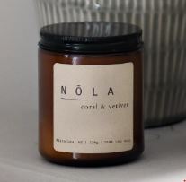 Nola Candle Coral & Vetiver 100g