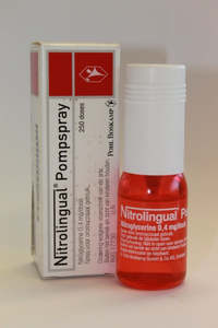 Nitrolingual Spray 0.4mg 250 Dose