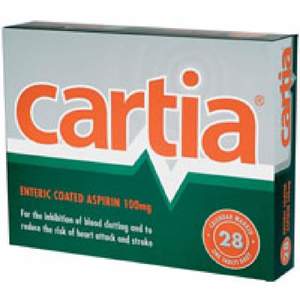 Heart Care: Cartia 100mg 28s