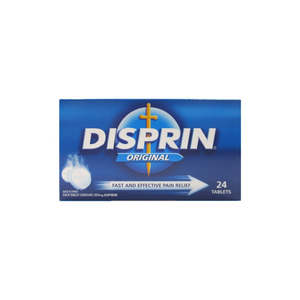 Pain Relief Oral: Disprin Original 300mg 24s