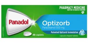 Pain Relief Oral: Panadol Optizorb Cap 48s