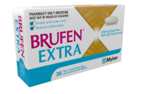 Brufen Extra 200/500mg Ibup/Par 36s