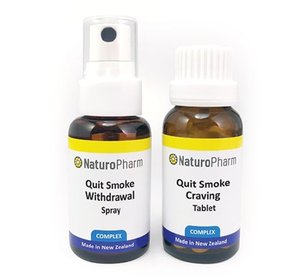 Other Smoking Cessation: Naturopharm Quit Smoke Twin Spray & Tablets