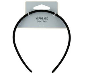 Mae Velvet Black Headband - Soft and Stylish Hair Accessory for Everyday or Spec&hellip;