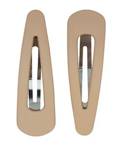 Mae One Touch Clips in Nude, XL (Set of 2)