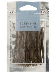 Hair Accessories Bobby Pins Clips And Slides: Mae Black Bobby Pins 6.4cm (36-Pack)