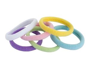 Mae Elastic Ponytails Pastels 15-Pack