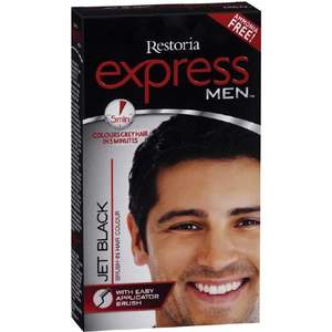 Hair Colour Men: Restoria Express Men Jet Black