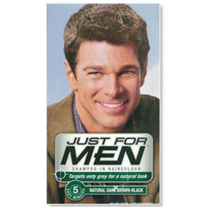 Men Hair Brown Black