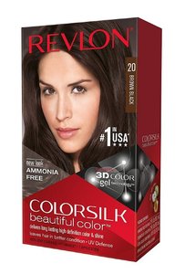 Hair Colour Women: Revlon Color Silk Brown Black