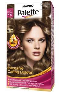 Hair Colour Women: Napro Palette 7.0 Light Brown