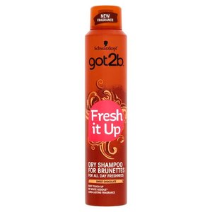 Got2B Fiu Dry Shampoo Brown 200ml