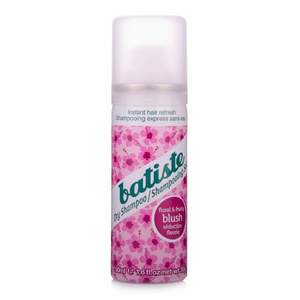 Hair Shampoos Dry: Batiste Dry Shampoo Blush Travel 50ml