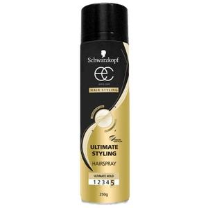 Hair Spray Gel Wax And Mousse: Schwarzkopf Extra Care Hair Spray Ultra Styling 250g