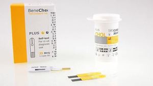 Cholesterol Monitoring: Benecheck Cholesterol Test Strips 10