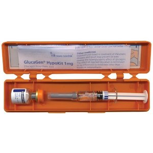 Diabetes Testing: Glucagen Hcl 1mg Hypo Kit