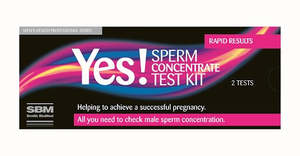Other Tests: Sbm Yes Sperm Concentrate Test Kit 2Pk