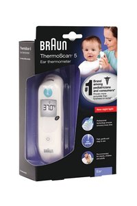 Thermometers: Braun Irt Thermoscan 5 Ear Thermometer