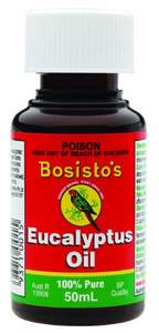 Essential Oils: Bosistos Eucalyptus Oil 50ml
