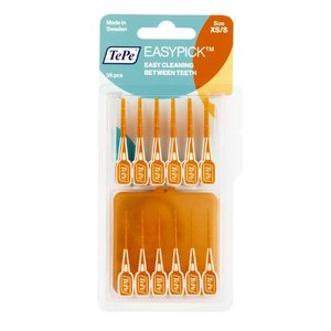 Dental Floss: Tepe Easypick Orange Xs/S 36Pk