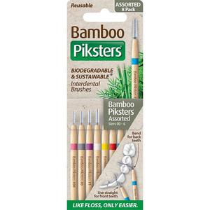 Dental Floss: Piksters Bamboo Variety Pack 8Pk