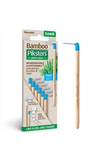 Piksters Bamboo Blue Ra Size 5 6Pk