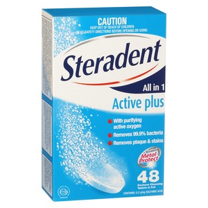 Denture: Steradent Tabs Active Plus 48s