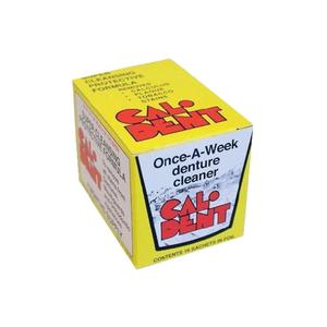 Cal-Dent Denture Cleaner 16Pk