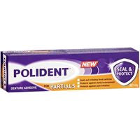 Denture: Polident Flavour Free Denture Adhesive Cream 60g