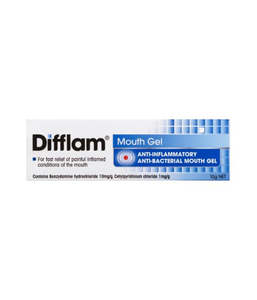 Mouth Ulcer Treatment: Difflam Mouth Gel 10g