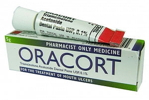 Mouth Ulcer Treatment: Oracort 0.1% Paste 5g