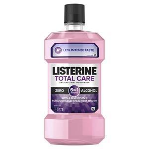 Mouthwash And Breath Fresheners: Listerine Total Care Zero 1L