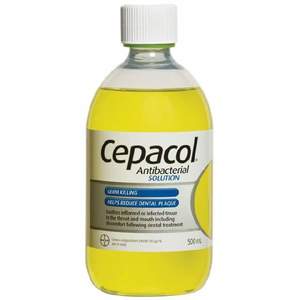 Mouthwash And Breath Fresheners: Cepacol Mouth Wash Solution Regular 500ml