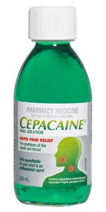Mouthwash And Breath Fresheners: Cepacaine Solution 200ml