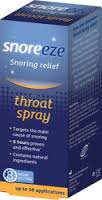 Snoring: Snoreeze Throat Spray 23.5ml