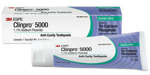 3M™ Clinpro™ 5000 1.1% Sodium Fluoride Anti-Cavity Toothpaste