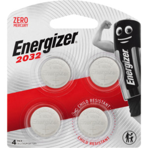 Energizer Coin Ring 2032 4Pk