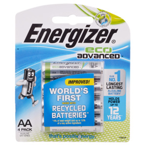 Energizer Eco Advanced Aa 4Pk