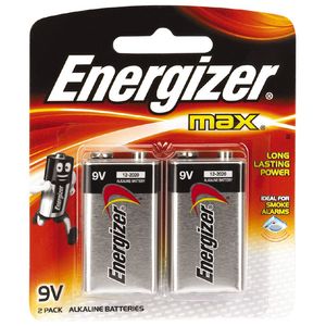 Energizer Max 9V 2Pk