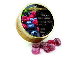 Chemist Confectionary: Simpkins Sweets Forest Fruits