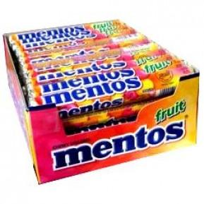 Chemist Confectionary: Mentos Mint Rolls 40G Pack Of 40