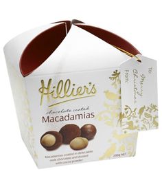 Chemist Confectionary: Sweet Hilliers Cocoa Dust Macadamia 200g