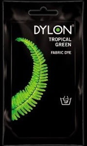 Fabric Dyes: Dylon Hand Dye 03 Tropical Green 50g